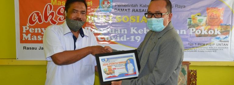 aksi peduli pandemi fisip untan